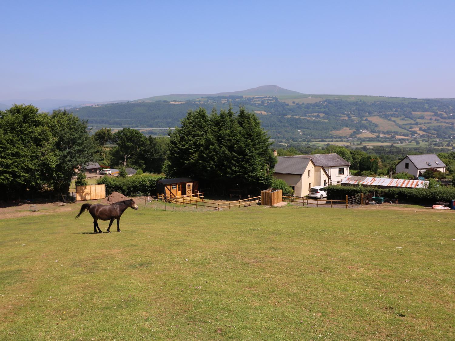 Villa Railway Carriage Abergavenny Esterno foto